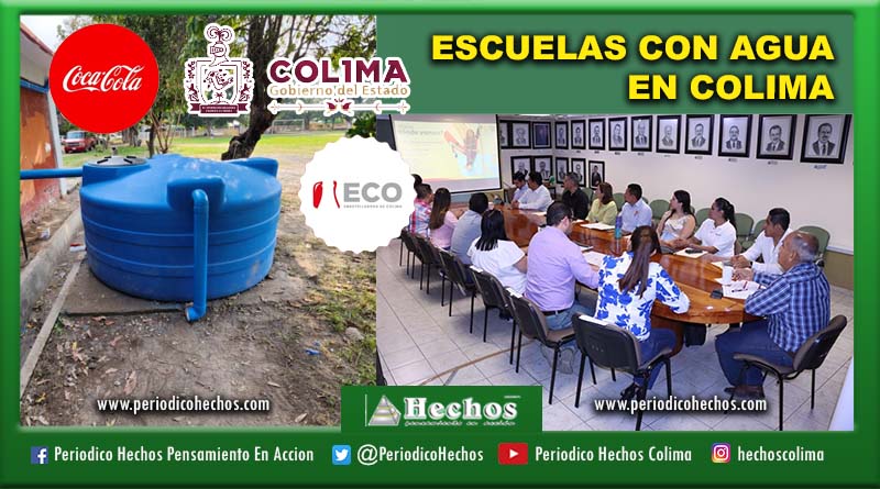 ESCUELAS CON AGUA EN COLIMA