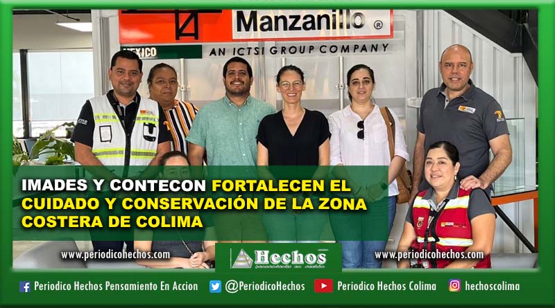 IMADES Y CONTECON FORTALECEN EL CUIDADO Y CONSERVACIÓN DE LA ZONA COSTERA DE COLIMA