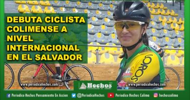 DEBUTA CICLISTA COLIMENSE A NIVEL INTERNACIONAL EN EL SALVADOR