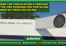 OBTIENE FGR VINCULACIÓN A PROCESO CONTRA UNA PERSONA POR PORTACIÓN DE ARMA DE FUEGO EN COLIMA