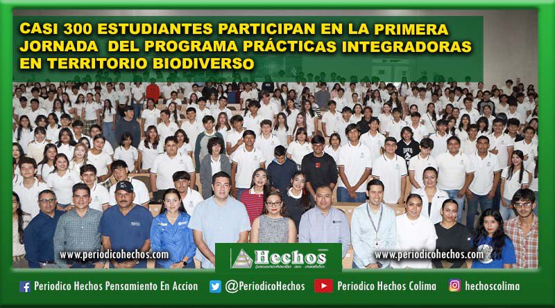 CASI 300 ESTUDIANTES PARTICIPAN EN LA PRIMERA JORNADA  DEL PROGRAMA PRÁCTICAS INTEGRADORAS EN TERRITORIO BIODIVERSO