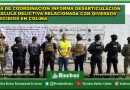 Mesa de Coordinación informa desarticulación de célula delictiva relacionada con diversos homicidios en Colima