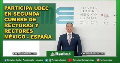 PARTICIPA UDEC EN SEGUNDA CUMBRE DE RECTORAS Y RECTORES MÉXICO – ESPAÑA