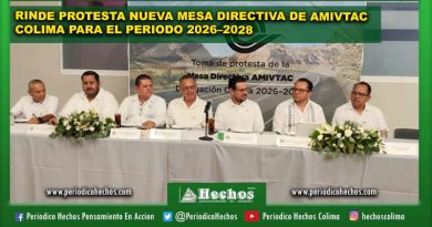 RINDE PROTESTA NUEVA MESA DIRECTIVA DE AMIVTAC COLIMA PARA EL PERIODO 2026–2028
