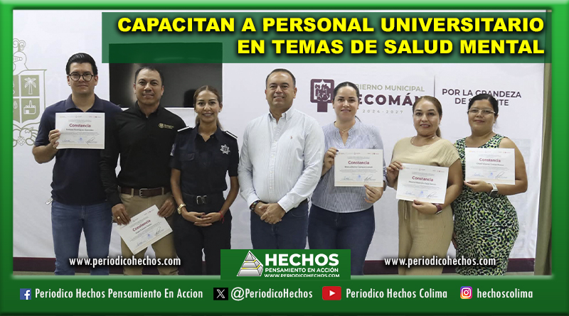 CAPACITAN A PERSONAL UNIVERSITARIO EN TEMAS DE SALUD MENTAL
