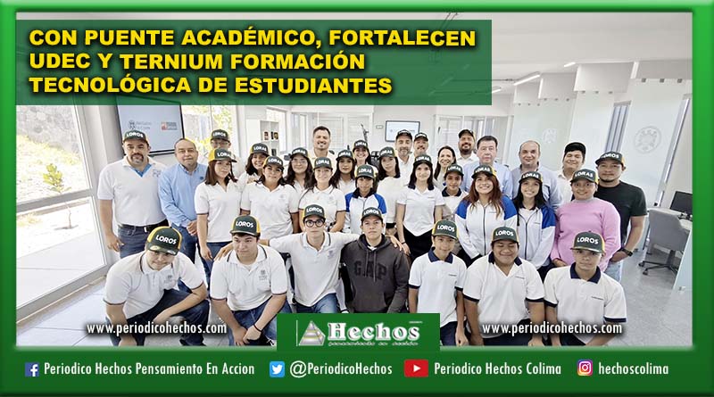 CON PUENTE ACADÉMICO, FORTALECEN UDEC Y TERNIUM FORMACIÓN TECNOLÓGICA DE ESTUDIANTES