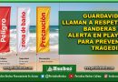 GUARDAVIDAS LLAMAN A RESPETAR BANDERAS DE ALERTA EN PLAYAS PARA PREVENIR TRAGEDIAS