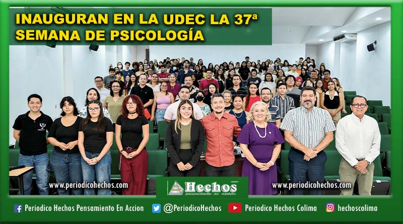 INAUGURAN EN LA UDEC LA 37ª SEMANA DE PSICOLOGÍA