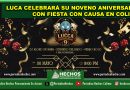 LUCA CELEBRARÁ SU NOVENO ANIVERSARIO CON FIESTA CON CAUSA EN COLIMA
