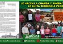 LE HACEN LA CHAMBA Y AHORA TEY LE QUITA TERRENO A VECINOS