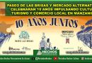 PASEO DE LAS BRISAS Y MERCADO ALTERNATIVO CELEBRARÁN 10 AÑOS IMPULSANDO CULTURA, TURISMO Y COMERCIO LOCAL EN MANZANILLO