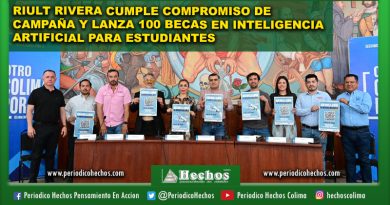 RIULT RIVERA CUMPLE COMPROMISO DE CAMPAÑA Y LANZA 100 BECAS EN INTELIGENCIA ARTIFICIAL PARA ESTUDIANTES