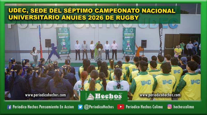 UDEC, SEDE DEL SÉPTIMO CAMPEONATO NACIONAL UNIVERSITARIO ANUIES 2026 DE RUGBY