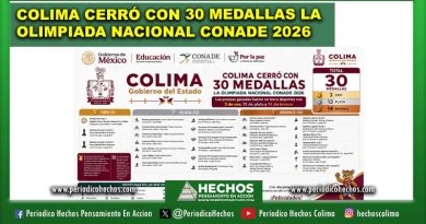 COLIMA CERRÓ CON 30 MEDALLAS LA OLIMPIADA NACIONAL CONADE 2026